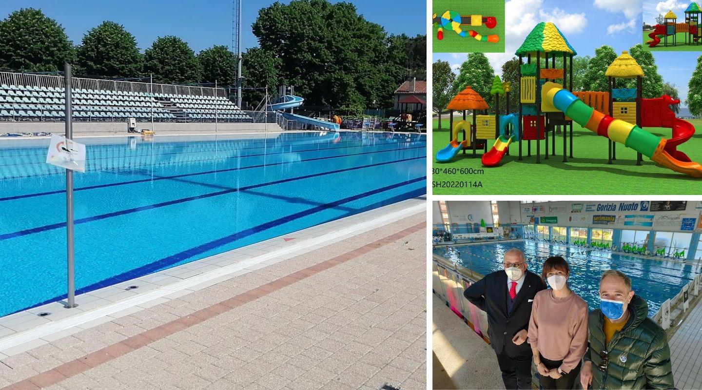Copertina per Restyling in piscina a Gorizia, giochi e servizi per ridurre i costi
